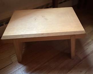 Wooden Step Stool or Plant Stand
