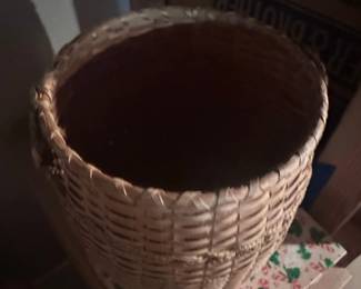 Vintage Adirondack Pack Basket second image