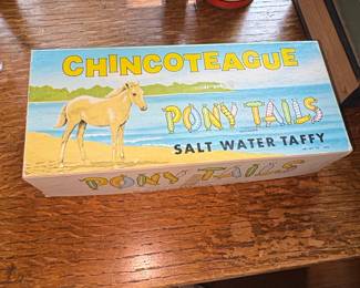 Chincoteague Pony Tails Salt Water Taffy Box