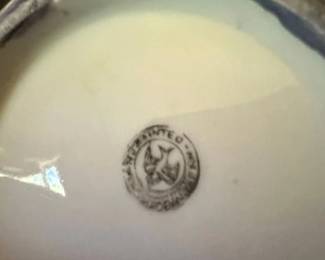Vintage HandPainted Lusterware Scalloped Bowl second image