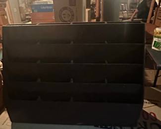 Vintage Metal Mail Sorter or Organizer third image