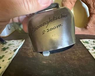 Vintage Swiss Cowbell  Rhonegletscher .m second image