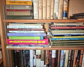 Collection of Assorted Books, Including Art and History Titles