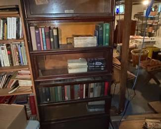 Antique GlobeWernicke Barrister Bookcase