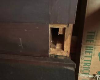 Antique Wooden China Cabinet