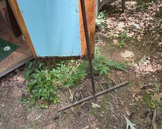 Antique Primitive Hay Rake