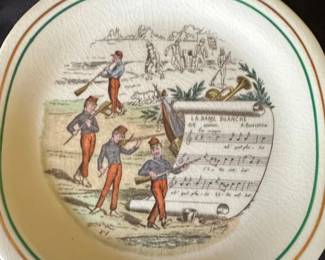 La Dame Blanche Air de Musique Plate by Parry Vielle second image