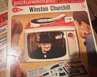 General Electric Show N Tell Picturesound Program  Winston Churchill
