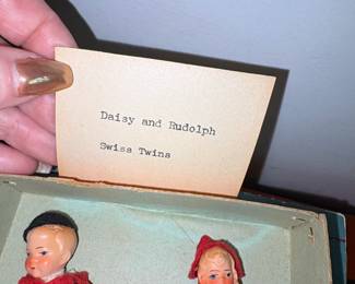Daisy and Rudolph Swiss Twins Dolls second image