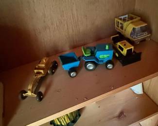 Buddy L Pressed Steel Toy Trucks Lot