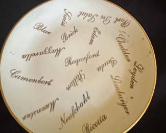Vintage Cardinal China Cheese Plate