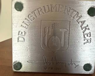 The Franklin Mint Pewter Figurine  The Instrument Maker second image