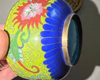 Cloisonn Enamel Bowl second image