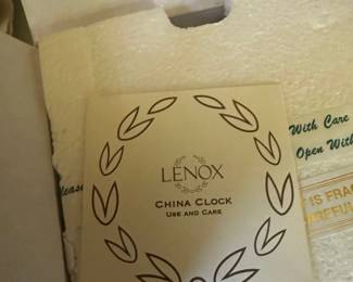 Lenox China Clock third image