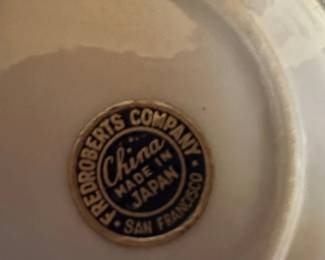 Fred Roberts Company Made in Japan Decorative Plates Set of  second image