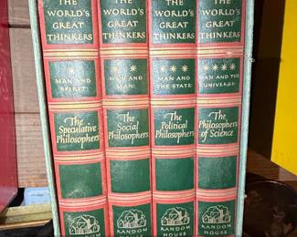 The Worlds Great Thinkers Volume Set by Random House 