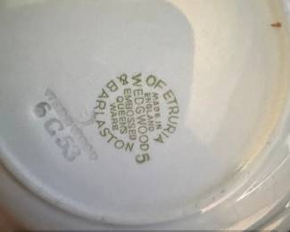 Wedgwood Etruria Barlaston Queens Ware Plate second image