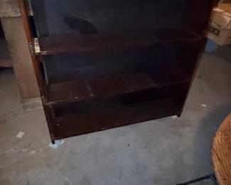 Antique Wooden Bookcase