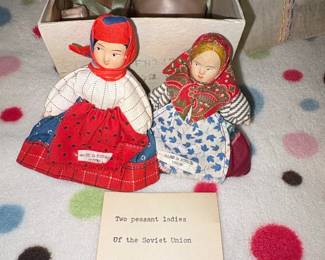Soviet Union Peasant Dolls