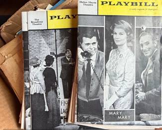 Vintage Playbill Collection  Mary, Mary  My Fair Lady