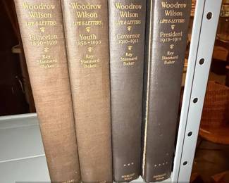 Woodrow Wilson Life  Letters by Ray Stannard Baker  Volumes