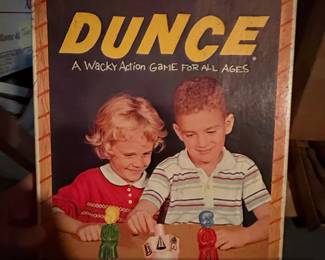 Dunce A Wacky Action Game For All Ages Board Game by Schaper Mfg. Co.