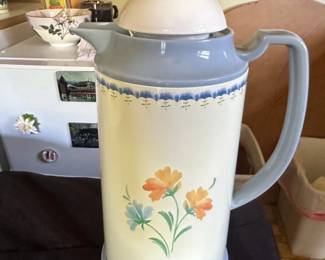 Lenox Provencal Garden Floral Thermos Carafe