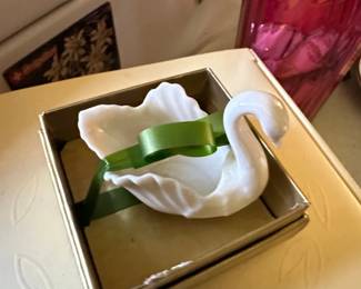 Lenox Swan Trinket Dish