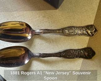 Rogers A New Jersey Souvenir Spoon third image