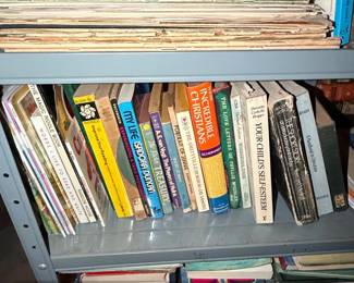 Collection of Assorted Books and Sheet Music