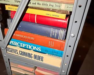 Collection of Vintage Educational and Literary Books