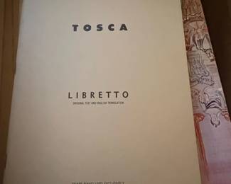 Metropolitan Opera Tosca Libretto s