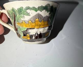 Masons First Reproduced Leeds Teacup