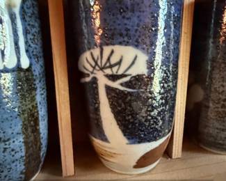 Otagiri Japanese Ceramic Tea Cups Set with Wooden Box second image