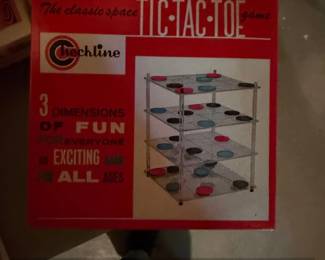 Checkline Classic Space D Tic Tac Toe Game 