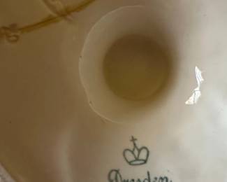 Dresden Porcelain Reticulated Fruit Basket second image