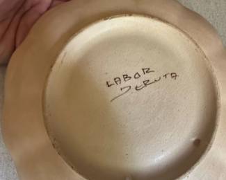 Deruta Labor HandPainted Ceramic Plate second image