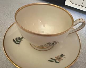 NHS Porcelain Kongens Lyngby Denmark Demitasse Cup and Saucer