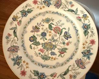 Andrea by Sadek Garden of India Floral Plate