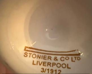 Stonier Co Ltd Liverpool Wisteria Pattern Egg Cup second image