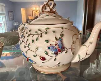 Lenox Summer Enchantment Teapot by Pawannah Holloway