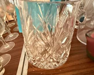 Toscany Augusta Cut Crystal Ice Bucket
