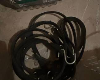 EPDM Rubber Tarp Straps with Hooks