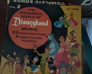 The Wonderful World of Disneyland Music Vol. LP Set