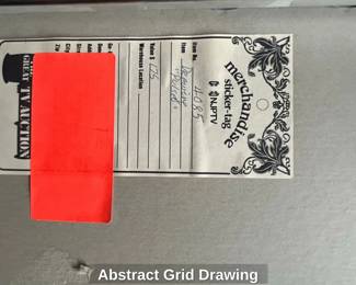 Abstract Grid Drawing second image