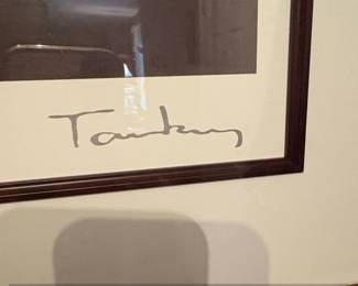 Itzchak Tarkay Happy Recollection Woman in Chair Lithograph second image