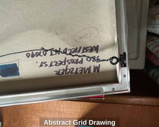 Abstract Grid Drawing third image