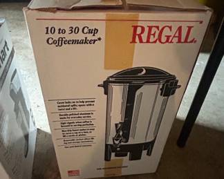 Regal to Cup Automatic Coffee Percolator Urn
