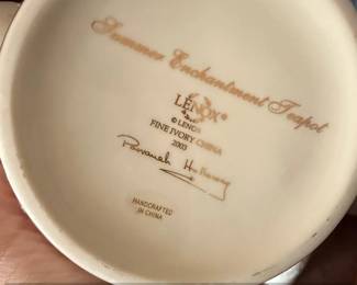 Lenox Summer Enchantment Teapot by Pawannah Holloway second image