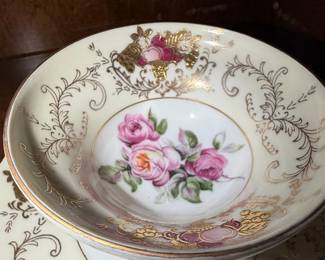 Del Mar Hand Painted Cup and Saucer Set second image
